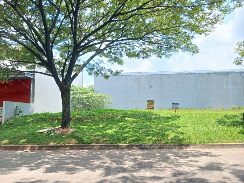 Dijual Tanah/ Kavling Hook di Kompleks Pergudangan Taman Tekno BSD, Tangerang Banten, Siap Bangun