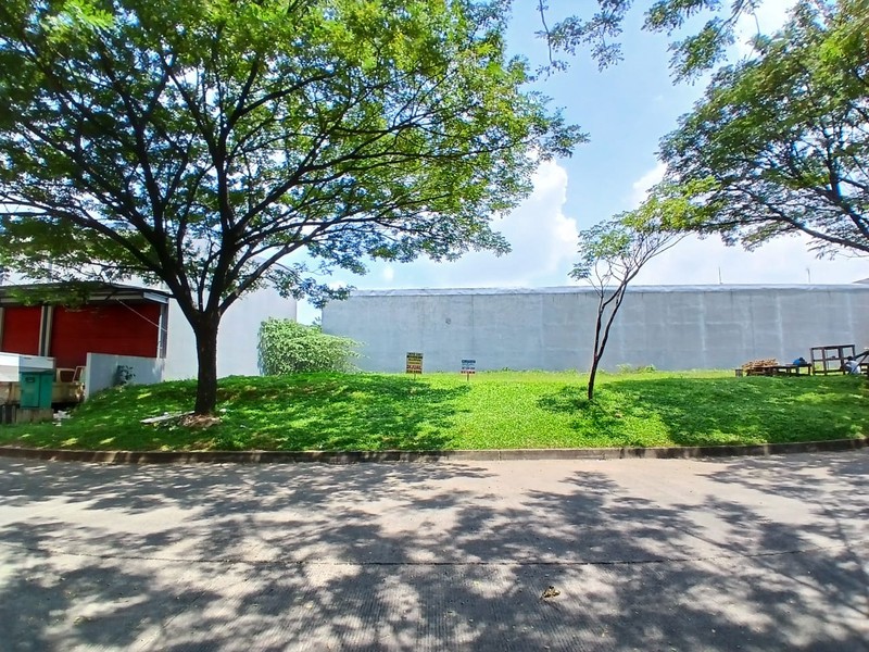 Dijual Tanah/ Kavling Hook di Kompleks Pergudangan Taman Tekno BSD, Tangerang Banten, Siap Bangun