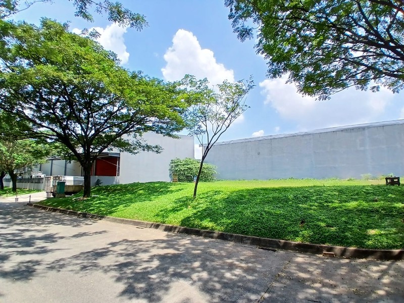 Dijual Tanah/ Kavling Hook di Kompleks Pergudangan Taman Tekno BSD, Tangerang Banten, Siap Bangun