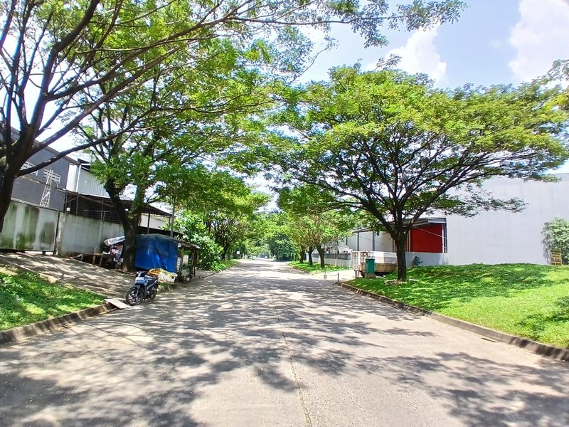 Dijual Tanah/ Kavling Hook di Kompleks Pergudangan Taman Tekno BSD, Tangerang Banten, Siap Bangun