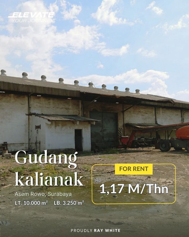 Sewa Gudang ada loading dock Margomulyo Surabaya Jawa Timur