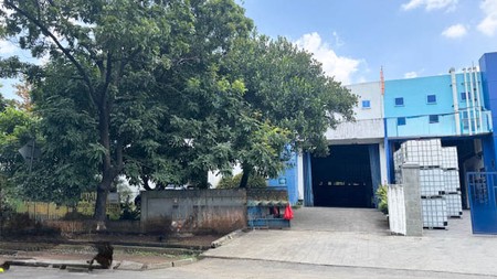 Dijual Gudang Jababeka Jl Industri Selatan, Luas 1380m2 