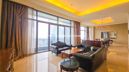 RARE UNIT! Apartemen Mewah 4BR Airlangga Ritz Carlton Mega Kuningan
