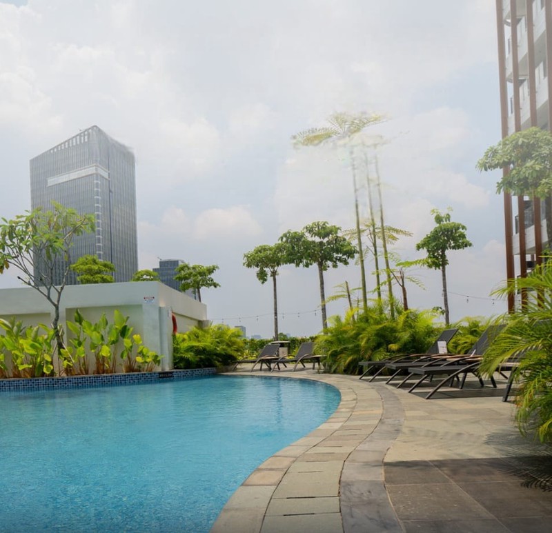 DISEWA APARTEMEN STUDIO DI PLACE ANTASARI DGN POOL VIEW & LOW FLOOR UNIT