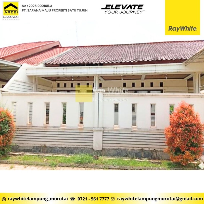 Disewakan Rumah Luas - berlokasi di Perum. Puri Kencana, Sukarame, Kota Bandar Lampung