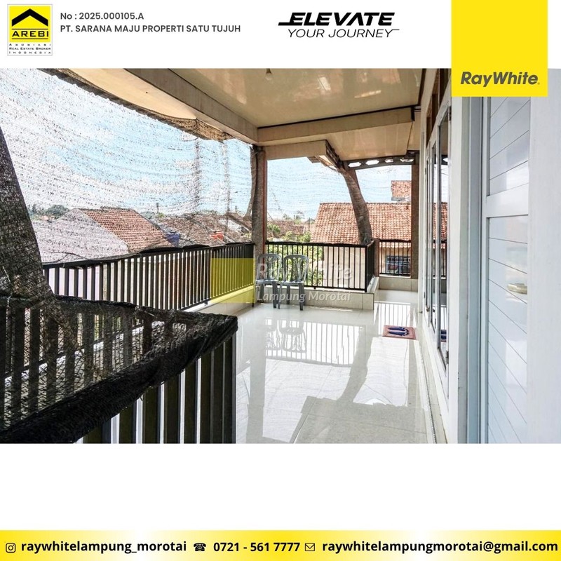 Bangunan 2 lantai cocok untuk kos kosan atau quest house lampung