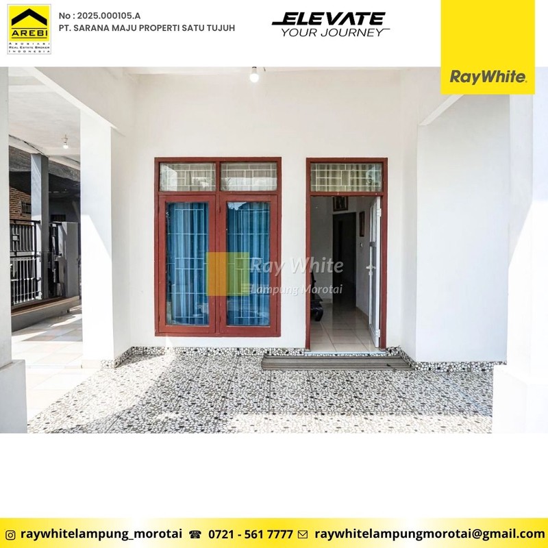 Bangunan 2 lantai cocok untuk kos kosan atau quest house lampung