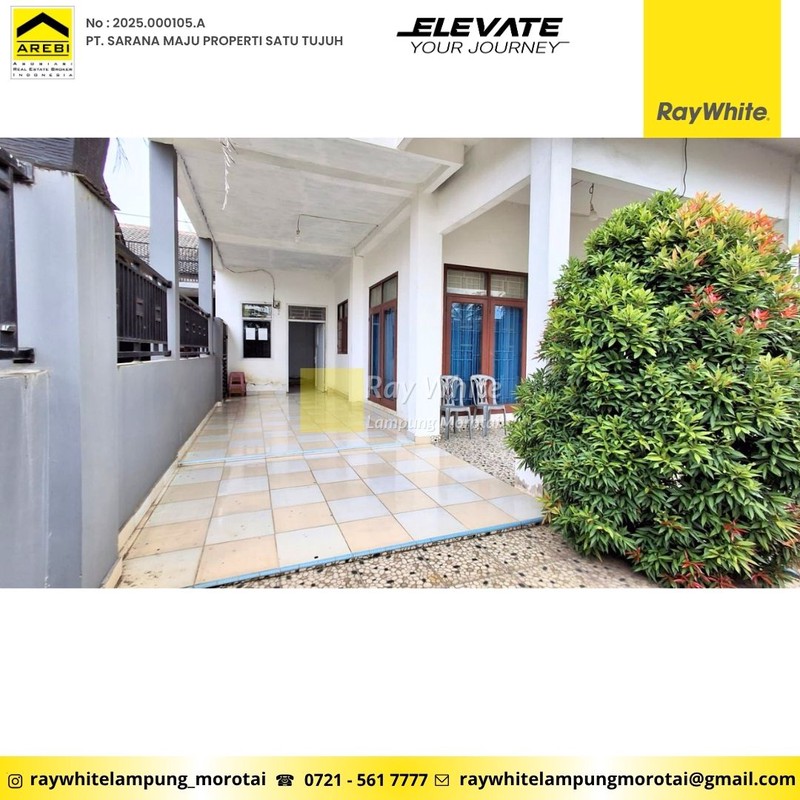 Bangunan 2 lantai cocok untuk kos kosan atau quest house lampung