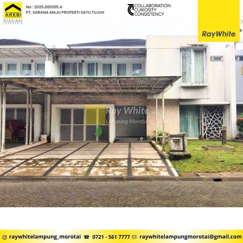 Dijual Rumah  Mewah yang berlokasi di Citra Grand City, Talang Kelapa, Palembang, Sumatera Selatan