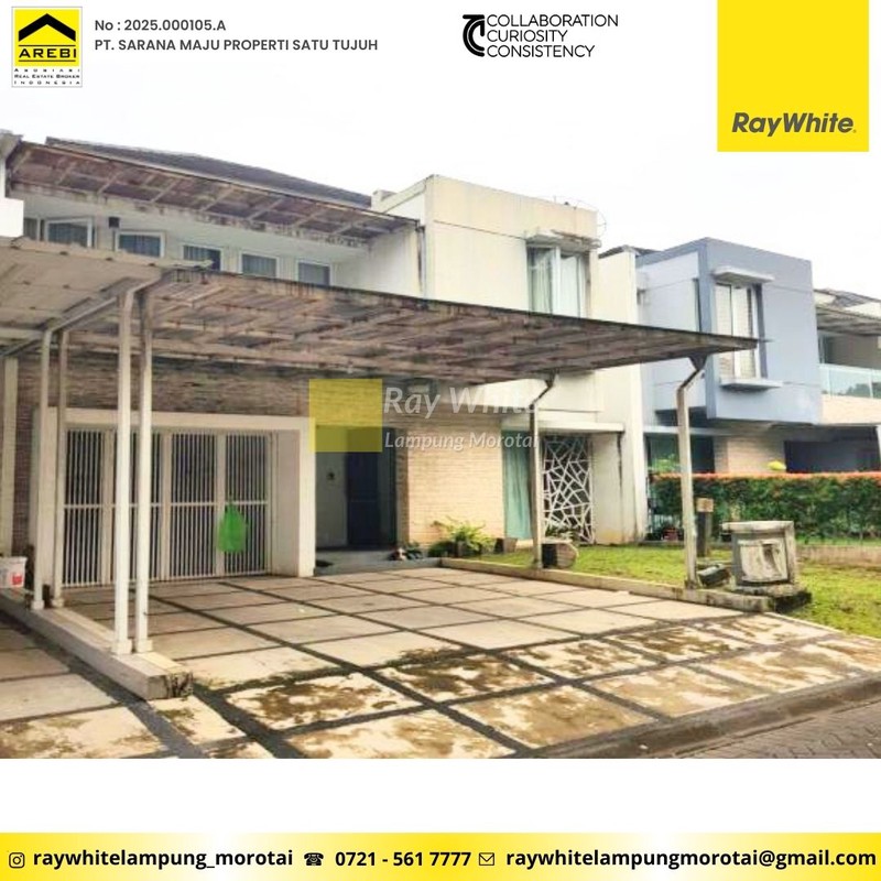 Dijual Rumah  Mewah yang berlokasi di Citra Grand City, Talang Kelapa, Palembang, Sumatera Selatan