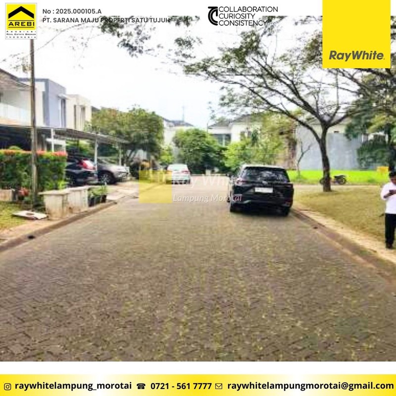 Dijual Rumah  Mewah yang berlokasi di Citra Grand City, Talang Kelapa, Palembang, Sumatera Selatan