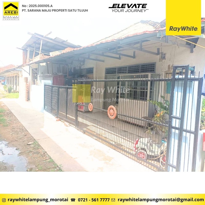 Disewakan Rumah berlokasi di JL. Nangka, Sepang Jaya, Kota Bandar Lampung