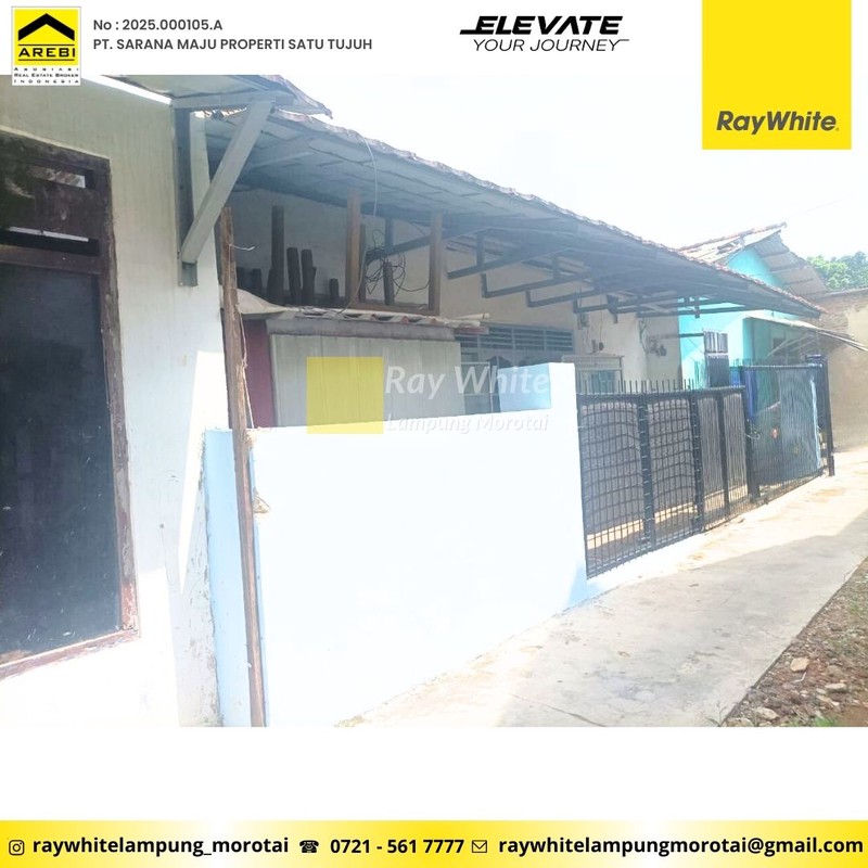 Disewakan Rumah berlokasi di JL. Nangka, Sepang Jaya, Kota Bandar Lampung