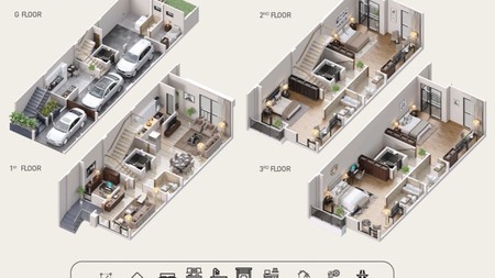 Pondok Indah Town House 1, Resort Living in the City - A Lush & Green Community