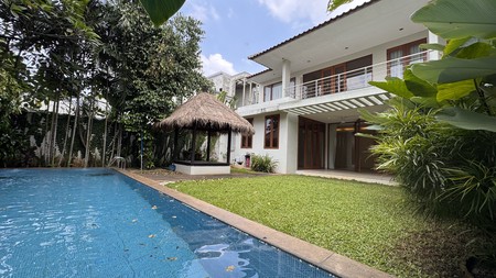 Luxury House for Rent in Kemang - Prime Location, Private Pool & Garden | Ideal for Expat Living