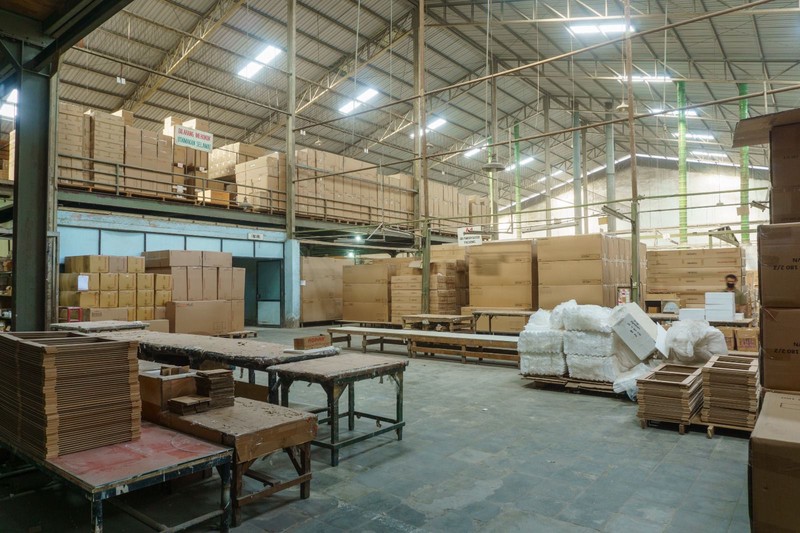 Dijual Cepat Gudang EX Pabrik Siap pakai Tambak Sawah Sidoarjo