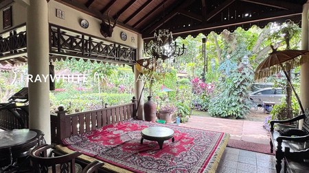 Rumah Bangunan 1 Lantai Lingkungan Asri Area Condet Jakarta Timur