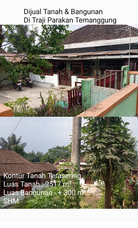 Aset Premium Pinggir Jalan Nasional Parakan Tanah Luas 2517 Meter Bonus Bangunan Besar & Mata Air Sendiri, Traji, Parakan, Temanggung