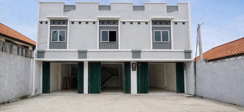 Ruko Murah Pejuang, Bekasi  Pinggir Jalan - 3 Unit Siap Pakai, Lokasi Ramai