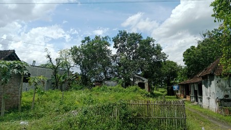 Dijual Tanah Pekarangan Lokasi Strategis di Karangdowo Klaten 