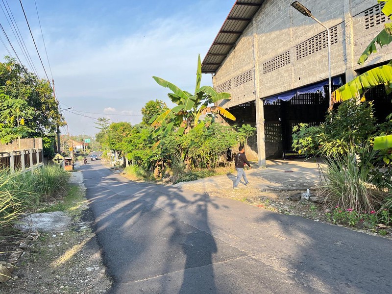 Dijual Gudang Siap Pakai Lokasi Strategis di Dekat Pusat Kota Wonosari 