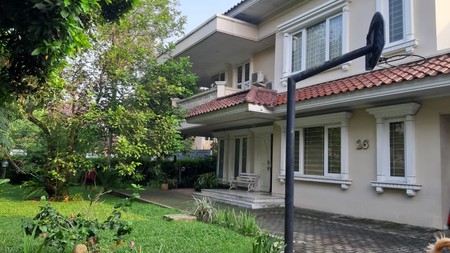 Rare Item! Rumah Hoek 867m2 di Pesanggrahan Jaksel Jual Cepat Harga NJOP .