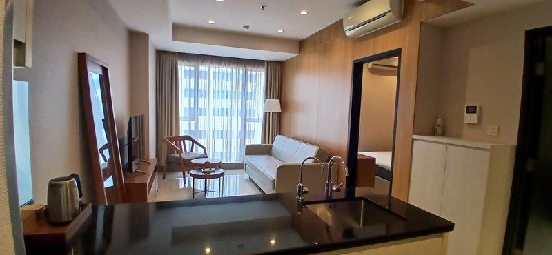 Disewakan 1 BR BRANZ Bsd full furnished dekat aeon  dan Ice Bsd,lokasi strategis