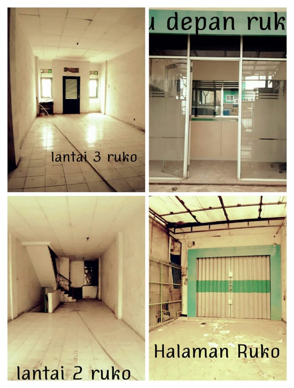 Ruko 3 lantai cocok untuk usaha, maupun kantor, akses pingir jalan Raya Serpong.