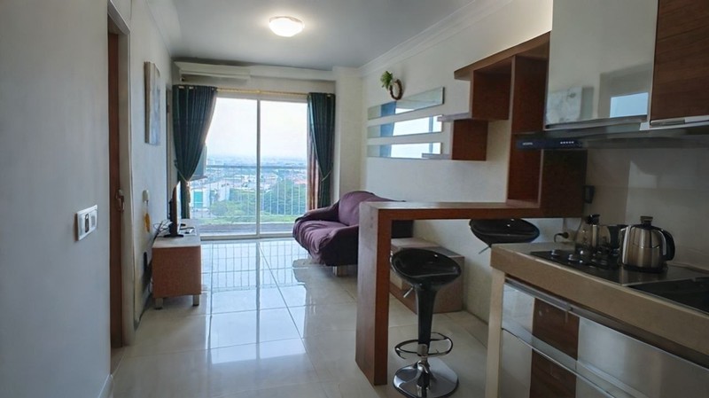 Sewa Apartemen PBG Surabaya Barat 2BR Lengkap Lantai 10 View City