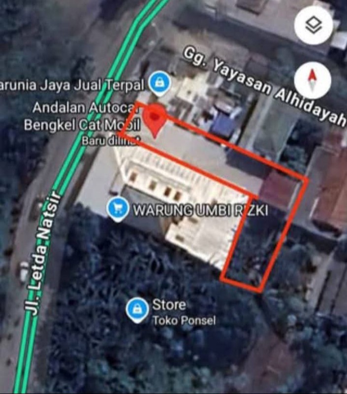 Bengkel Komersial Strategis di Pinggir Jalan Raya - Dekat Kota Wisata Ciangsana