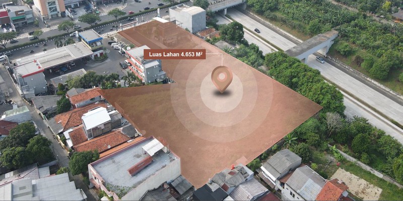 Tanah atau Lahan Komersial Lokasi Super Strategis di Margonda Raya, Depok