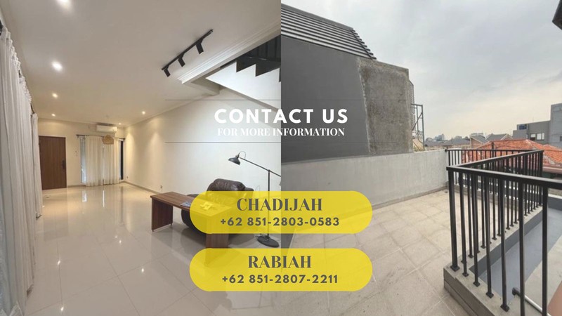 Disewakan Murah! Rumah Brand New di Pejaten Barat, Pasar Minggu SEMI FURNISHED!!