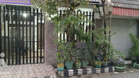 Sewa rumah pondok candra rungkut surabaya timur strategis 