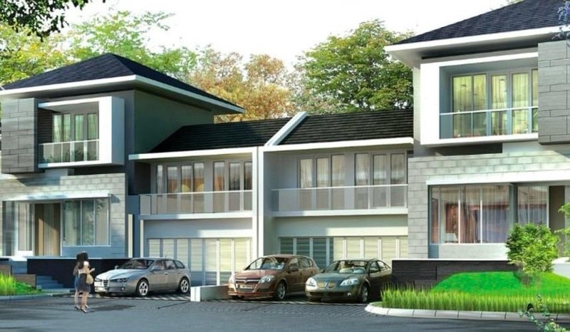 Jarang Ada!! Rumah Eksklusif Depan Taman dengan Inner Court Kebayoran Garden Bintaro Sektor 7