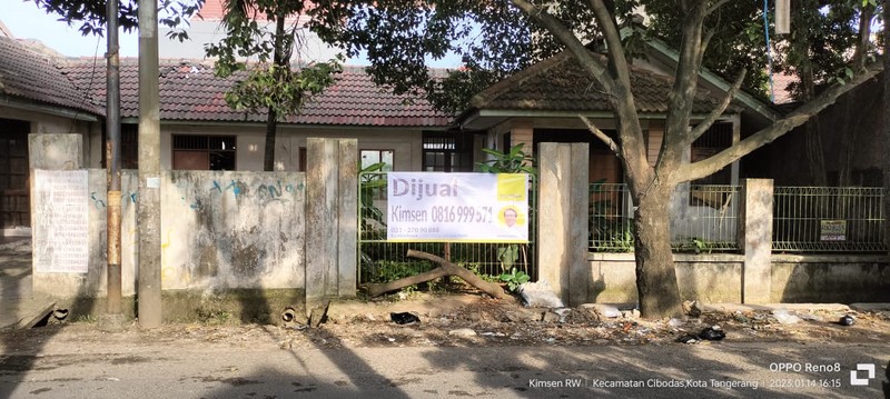 DIjual Cepat Rumah tua hitung tanah daerah karawaci