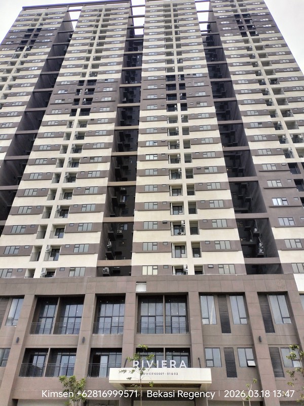 Smart Living! Apartemen 1BR Modern di Tower Riviera Meikarta District 2