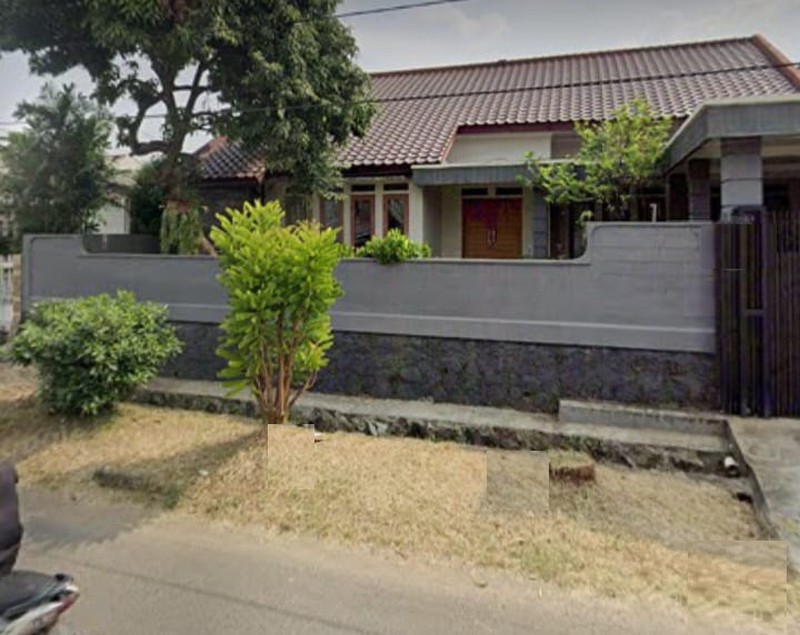 Rumah 1 Lantai, Bangunan Kokoh, Bebas Banjir di Pondok Ranji