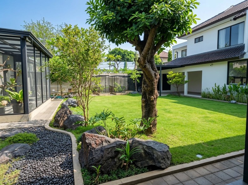 For Sale Peaceful House with Spacious Garden at Taman Mumbul, Nusa Dua