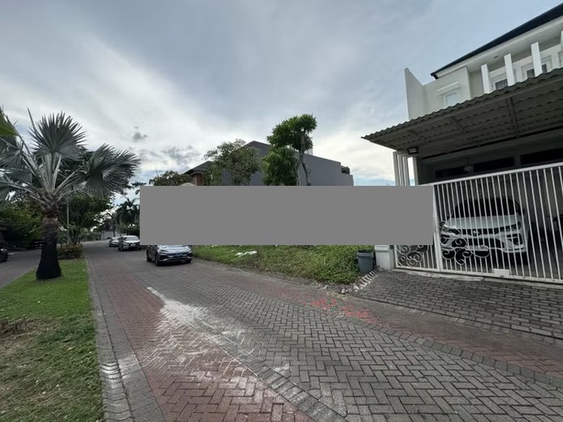 Jual Tanah Kavling Premium Raffles Garden Citraland Surabaya Barat