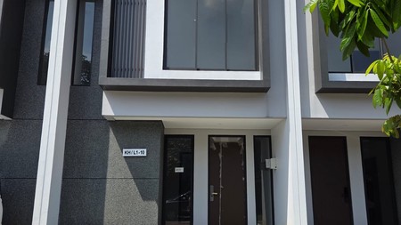 Rumah Baru,dalam cluster di Bintaro Jaya 9