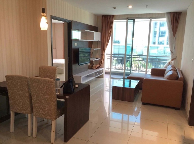 Apartemen 3BR Full Furnished di Central Park | 82,5 m² | Balkon | Harga Nego