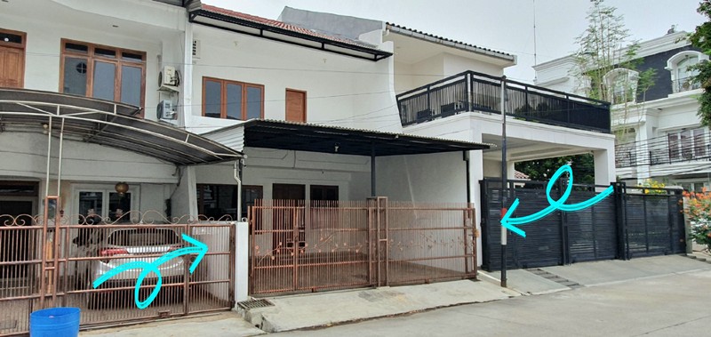 Rumah Pelepah Indah, Kelapa Gading Luas 6x20m2