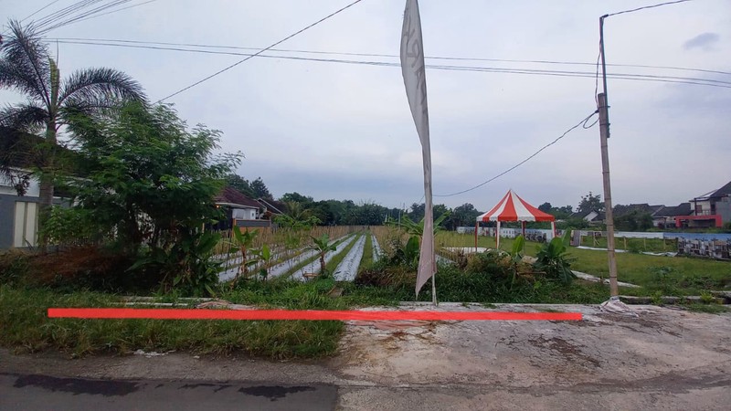 Tanah Strategis 2621 Meter Persegi di Jalan Kebon Agung, Sleman Cocok Untuk Investasi/Cluster