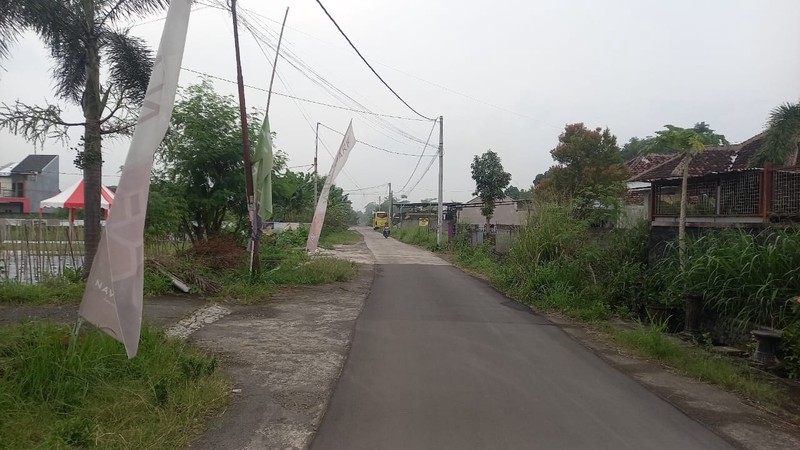 Tanah Strategis 2621 Meter Persegi di Jalan Kebon Agung, Sleman Cocok Untuk Investasi/Cluster