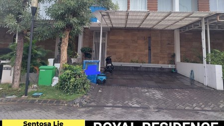 2 Milyaran Luas 191 m2 Dijual Rumah Royal Residence Wiyung Surabaya Bonus Ac ,Full Furnished, Water Heater, Halaman Luas Depan Plus Belakang Dekat Pakuwon Mall, Citraland, Dian Istana, WBM