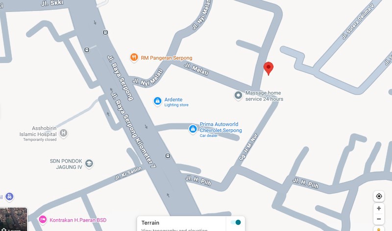 Dijual Lahan Strategis 484 m² - Terbaik di Serpong Utara Tangerang Selatan