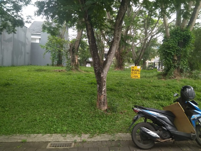 Kavling Sudut Siap Bangun di Kawasan Telaga Golf BSD Dekat Sekolah