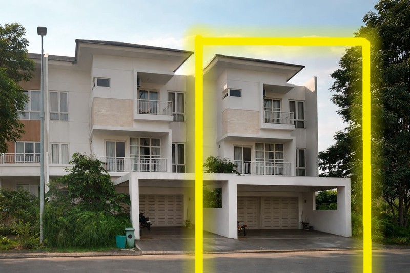 Rumah Tinggal 3 Lantai di Green Permata Residence Boulevard, Ulujami Pesanggrahan