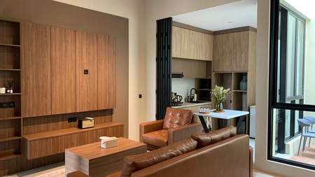 Brand new house Kemang Barat, Fully furnished, dalam perumahan ekslusif