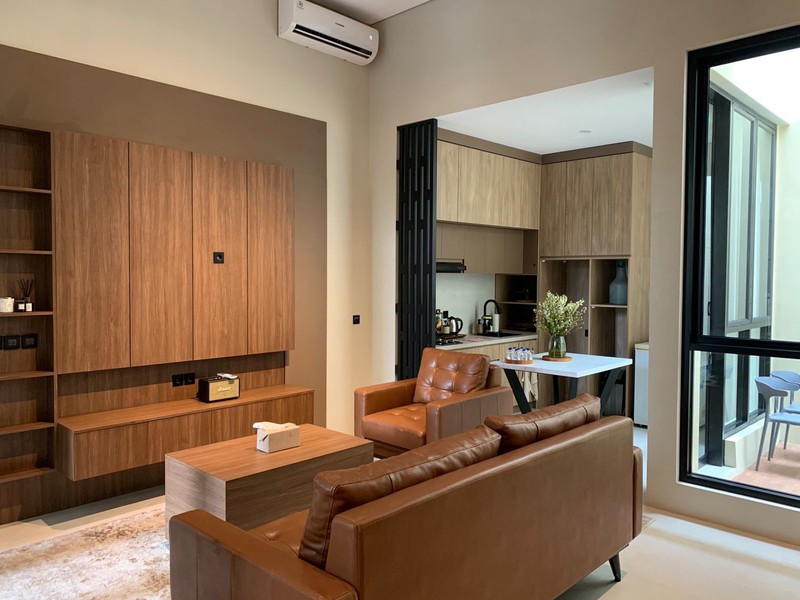 Brand new house Kemang Barat, Fully furnished, dalam perumahan ekslusif